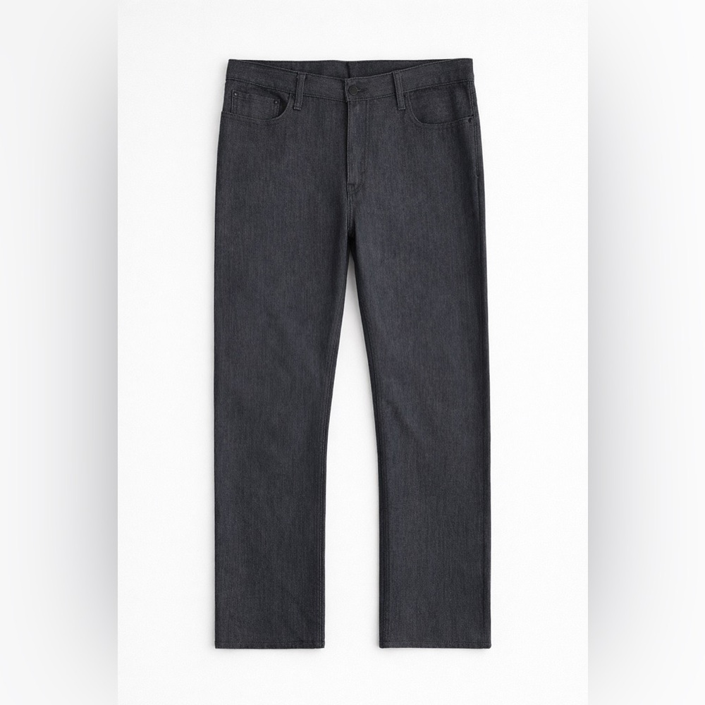 Levi’s 514 Straight Fit Dark Gray Charcoal Wash Jeans Men’s 36x32 Classic Denim